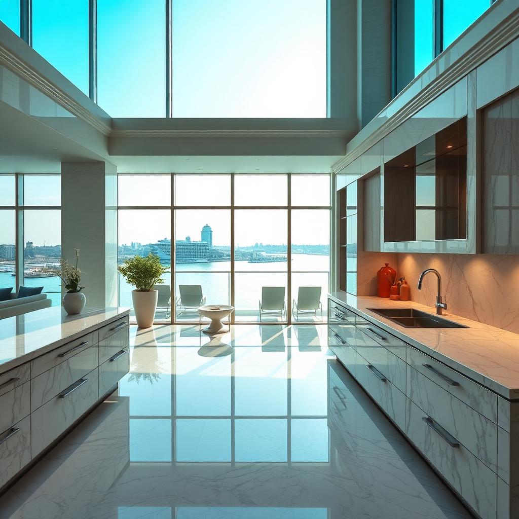 Luxury real estate interior